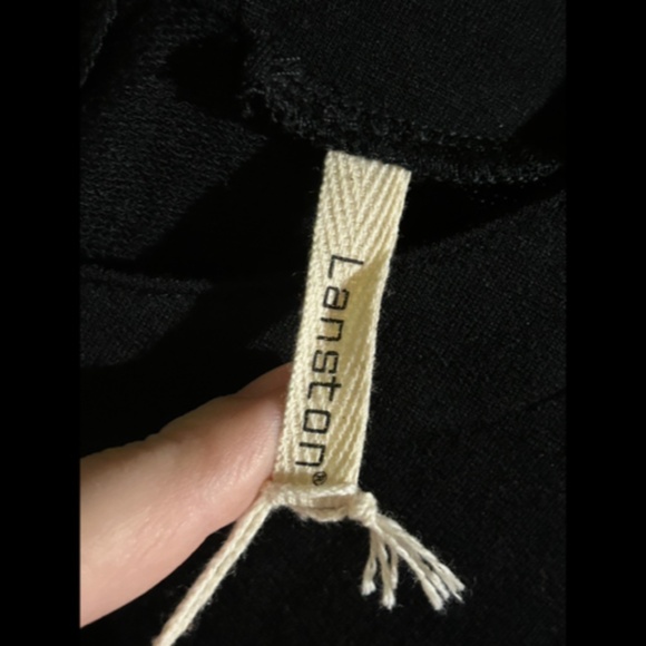 Lanston x Revolve Long Sleeve Key Hole Romper Black Size M - NWT - Picture 13 of 16